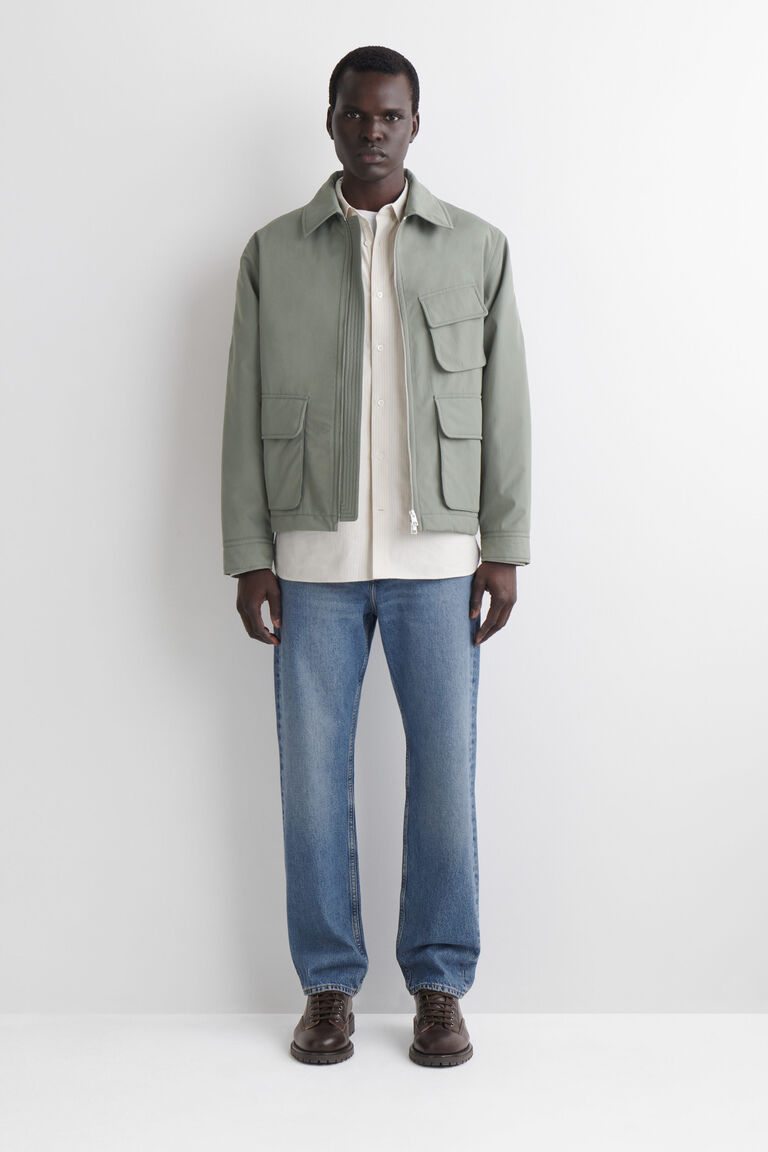 PADDED NYLON UTILITY JACKET