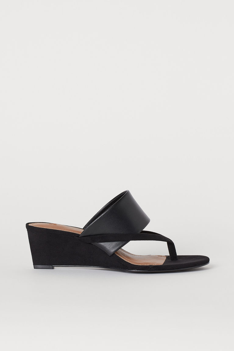 Wedgeheel mules