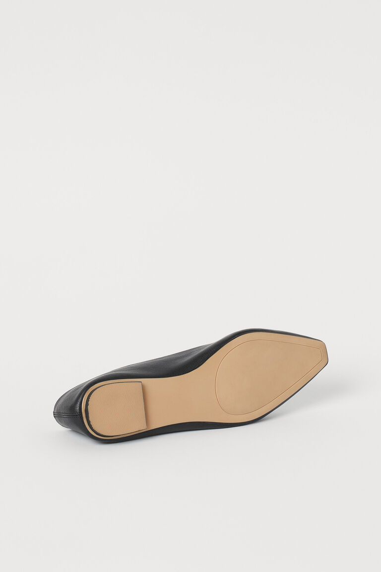 pointed ballet pumps h&m