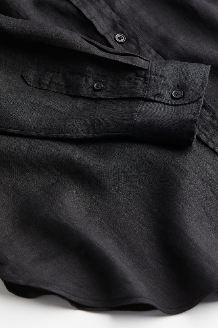 Oversized Linen T-Shirt - Butter