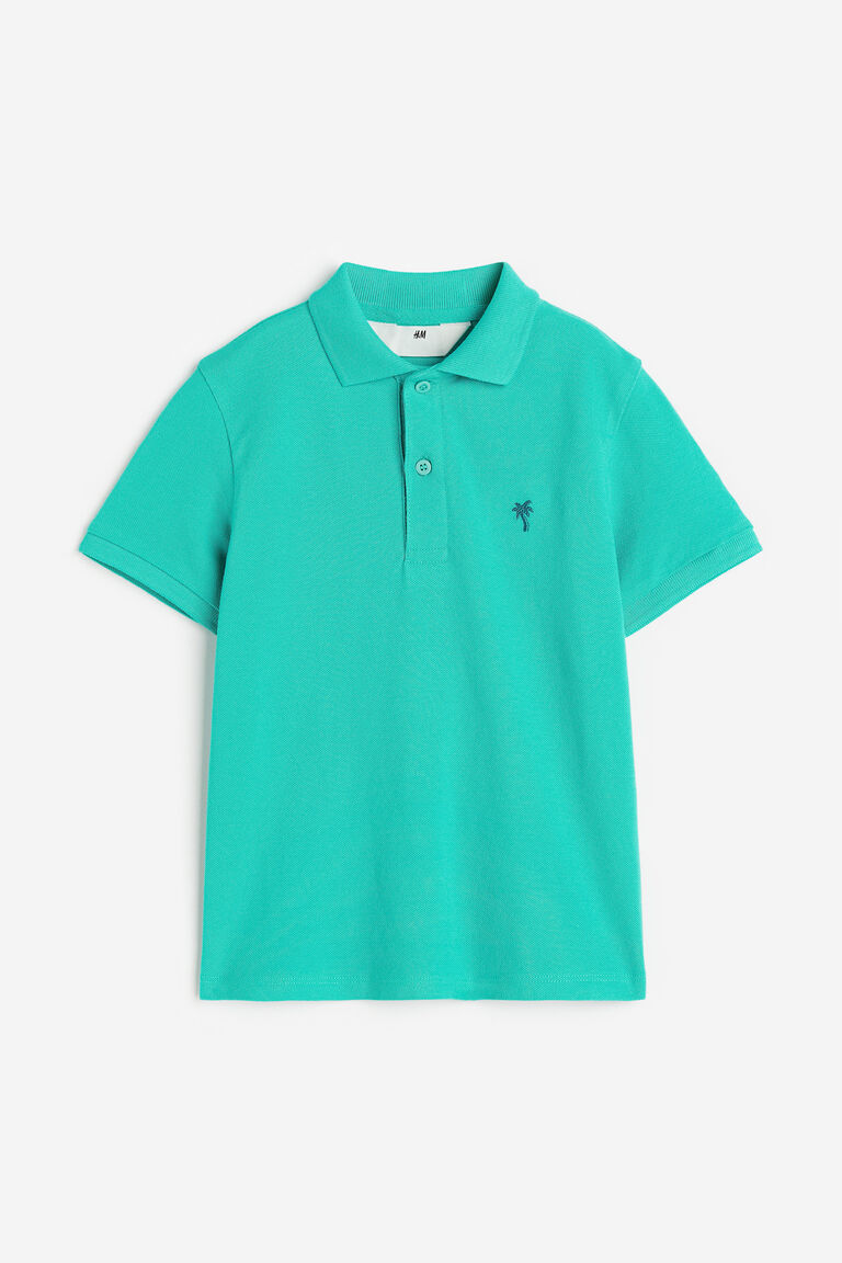 REGULAR-FIT PIQUÉ POLO T-SHIRT main image 0
