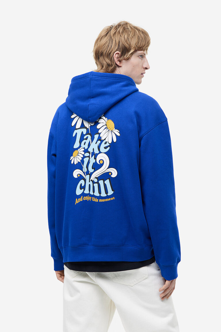 Loose Fit Printed hoodie