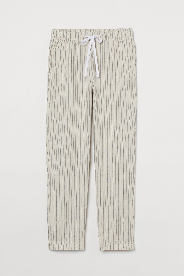 Linen joggers