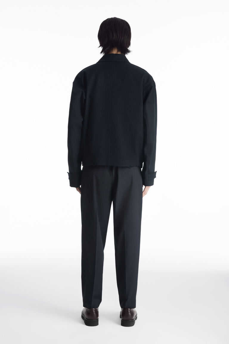 スラックス HUECLOSET pintuck wool slacks 25SP012 WIDE TAPERED EASY SLACKS | N.HOOLYWOOD
