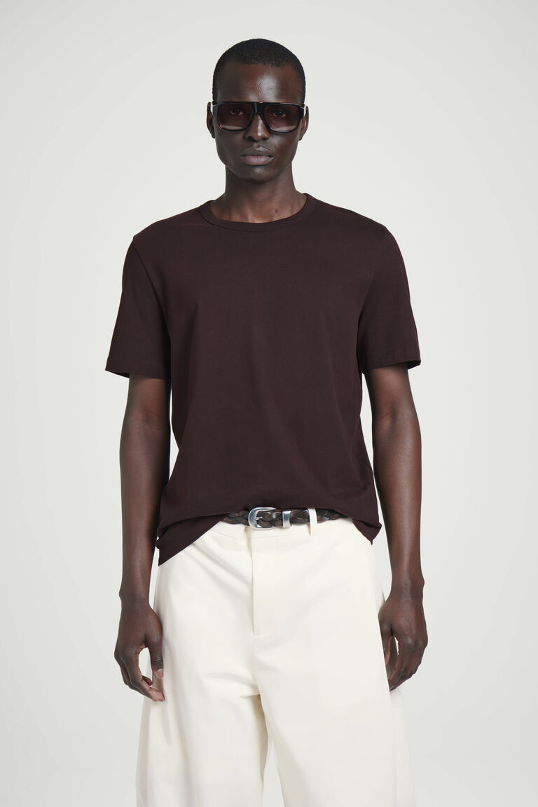 BRUSHED-COTTON T-SHIRT
