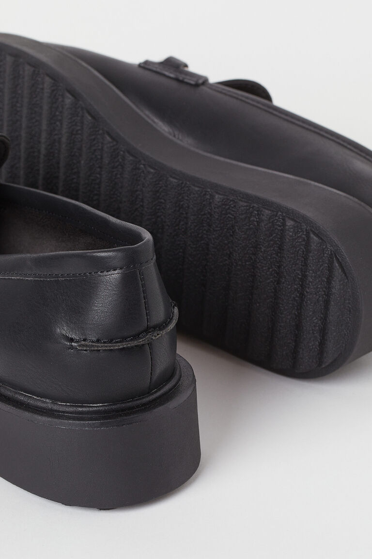h&m platform loafers