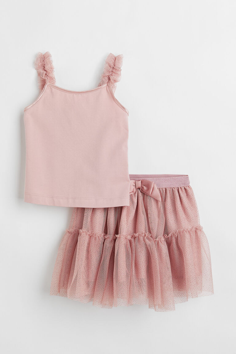 2piece tulle set