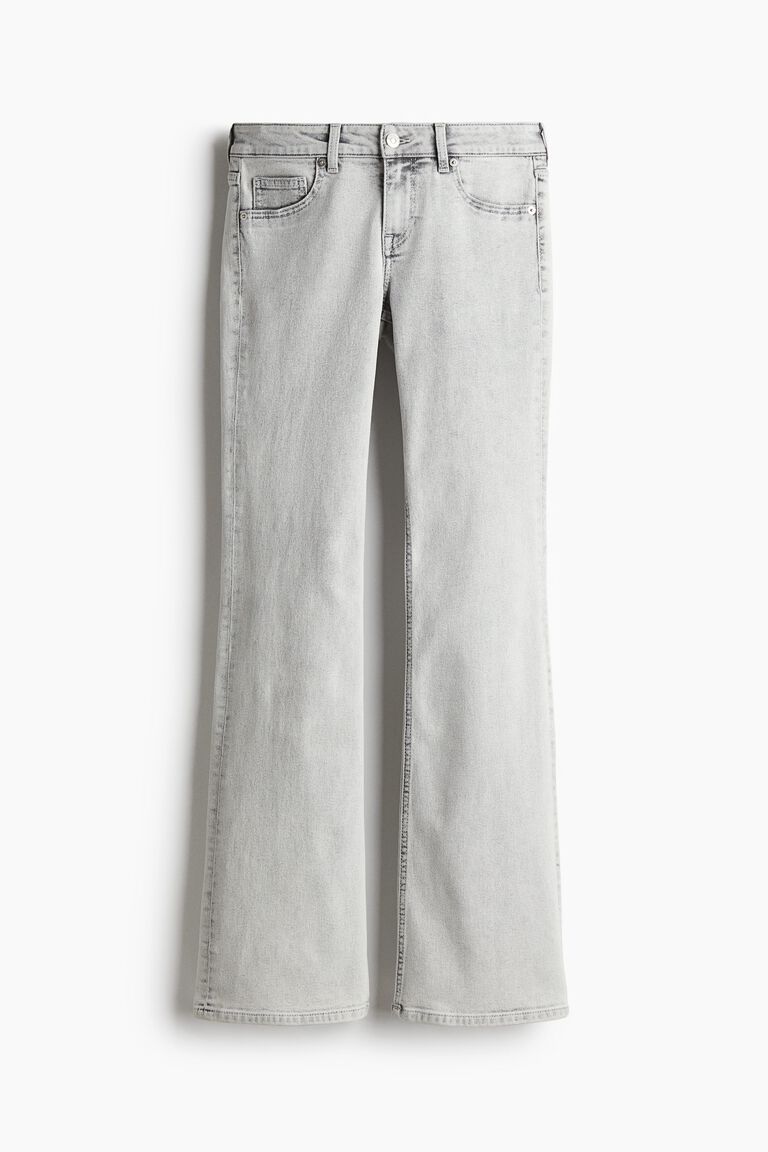 Flared Low Jeans