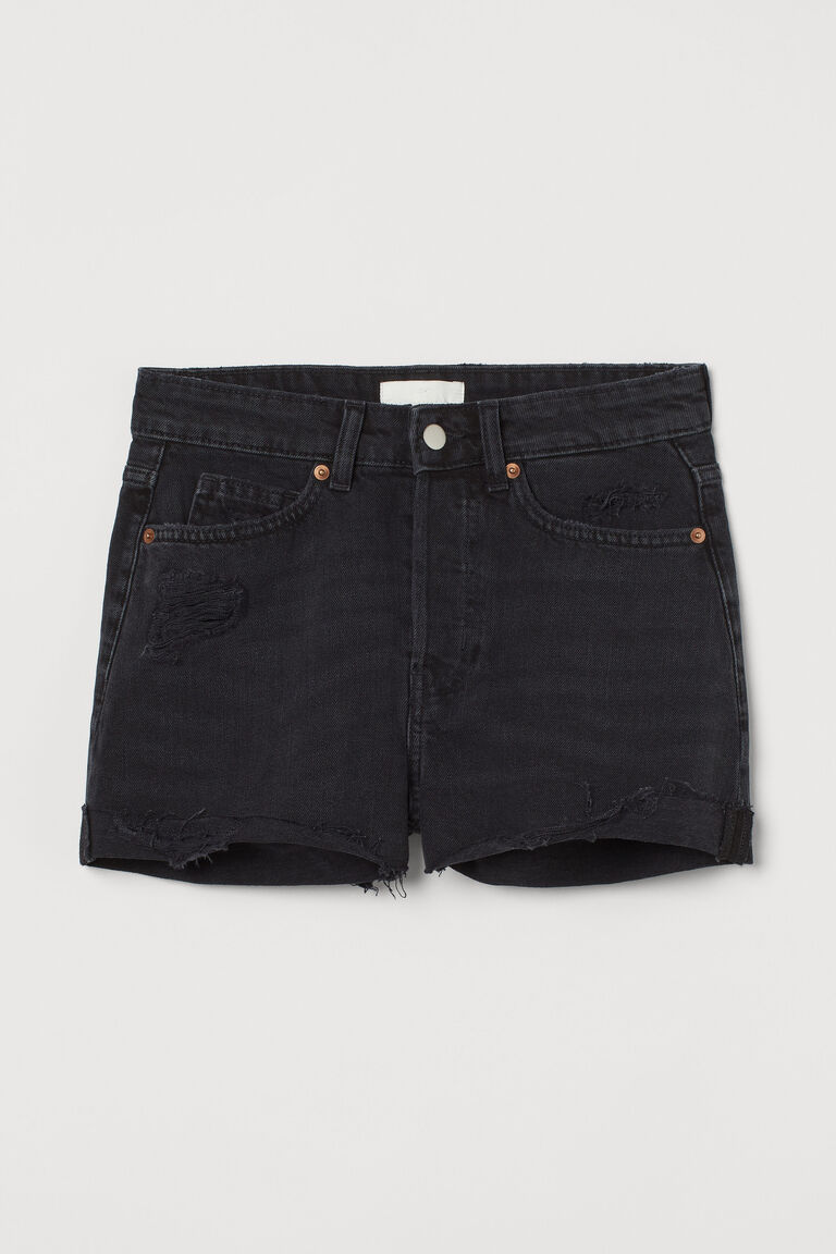 Denim shorts