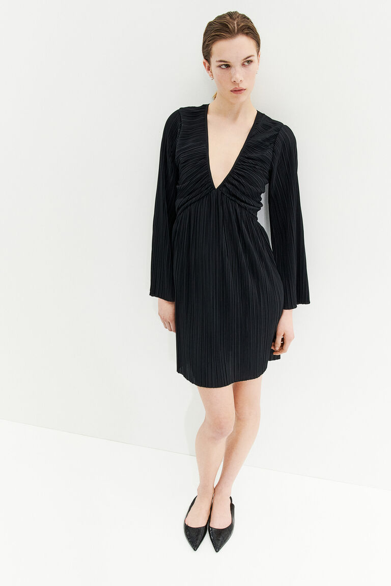Pleated jersey dress Pleated jersey dress