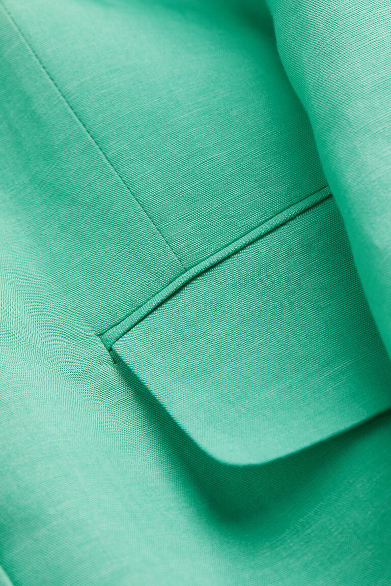 Oversized linenblend jacket