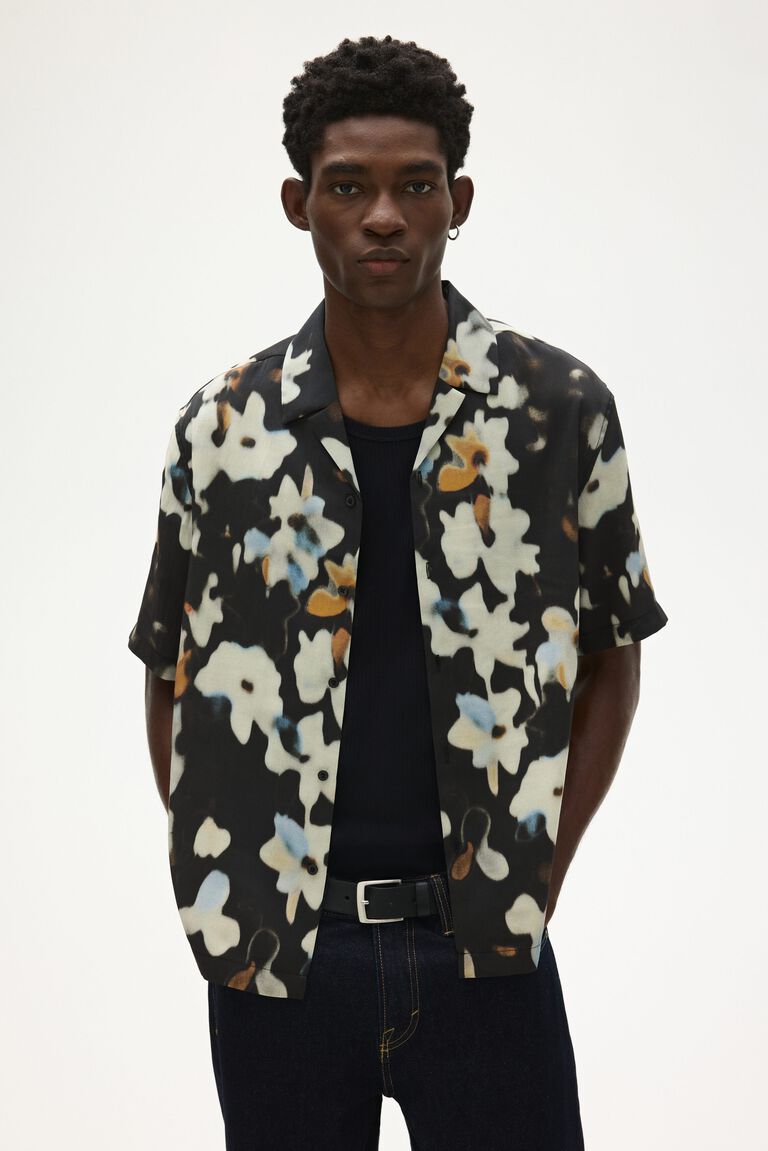 Regular Fit Patterned resort shirt
