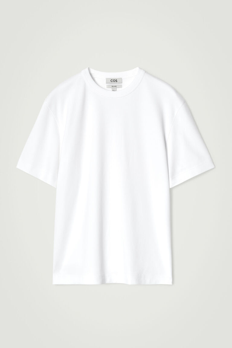 เสื้อยืดแขนสั้น ผ้าฝ้าย INTERLOCK คอกลม