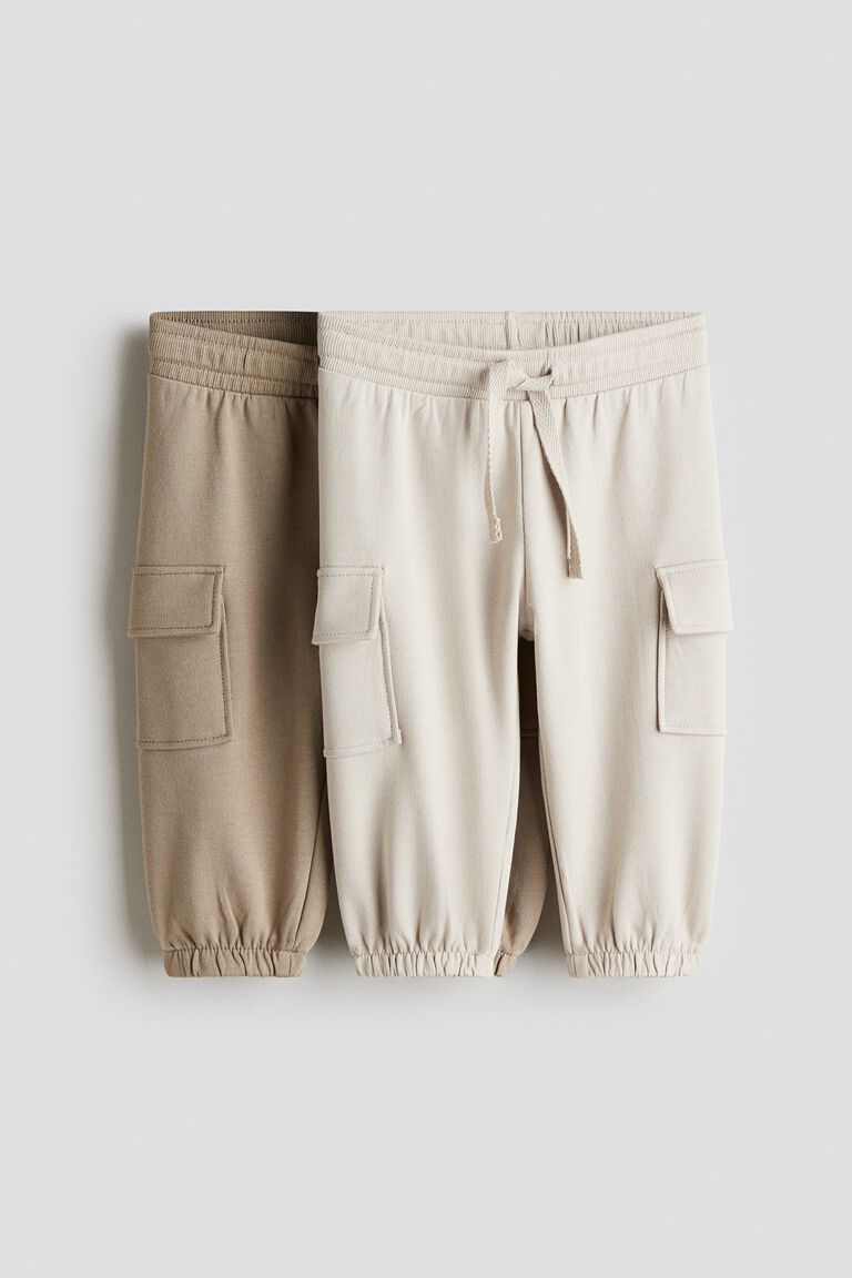 2-pack cargo joggers