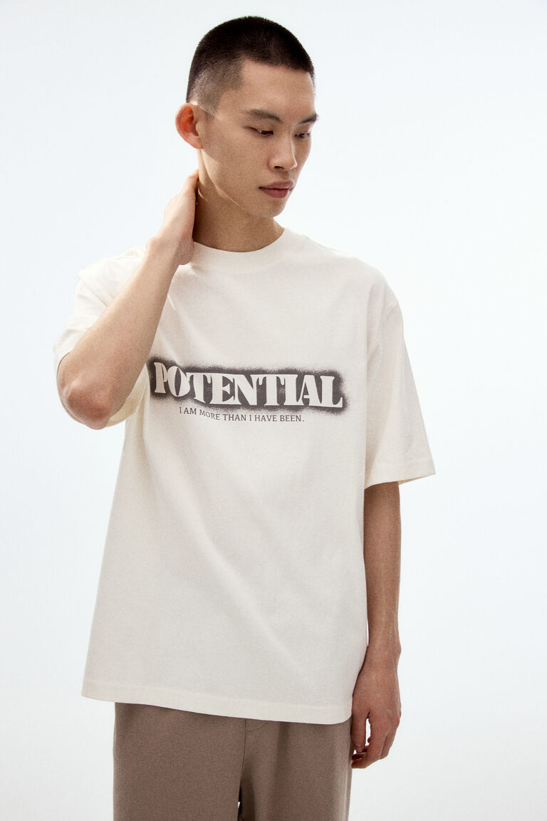Loose Fit Cotton T-shirt