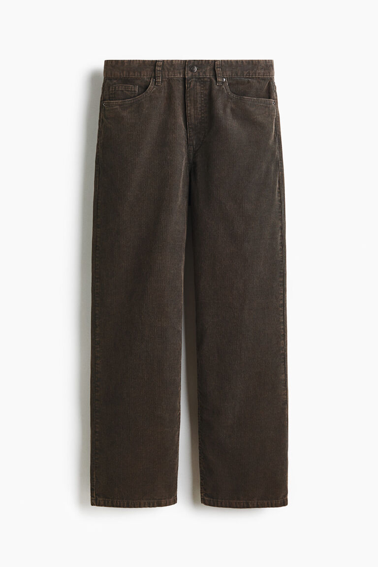 Relaxed Fit Corduroy trousers