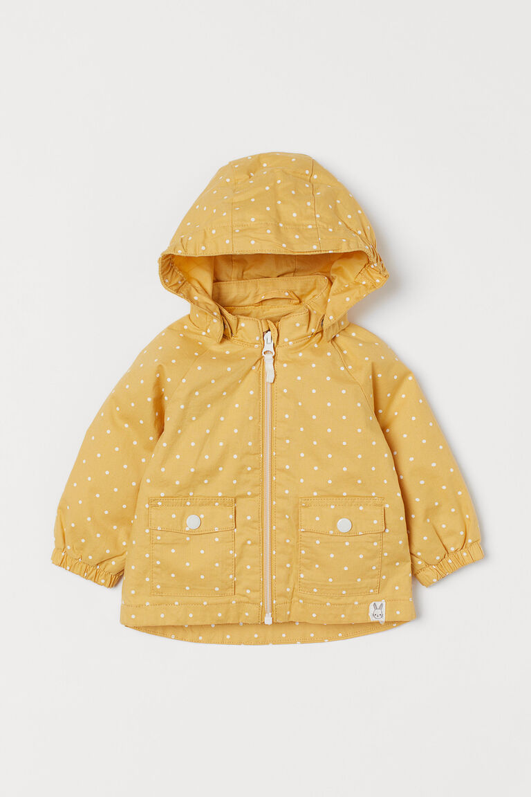 Coated cotton jacket