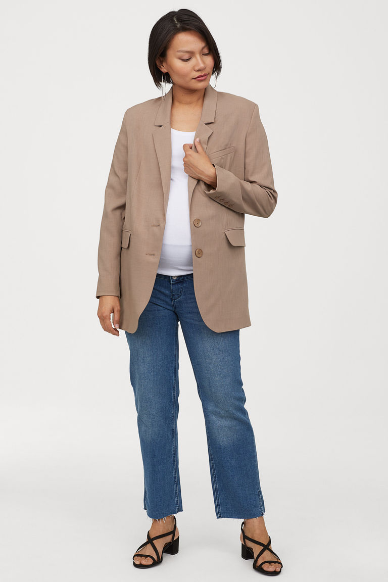 h&m mama straight jeans