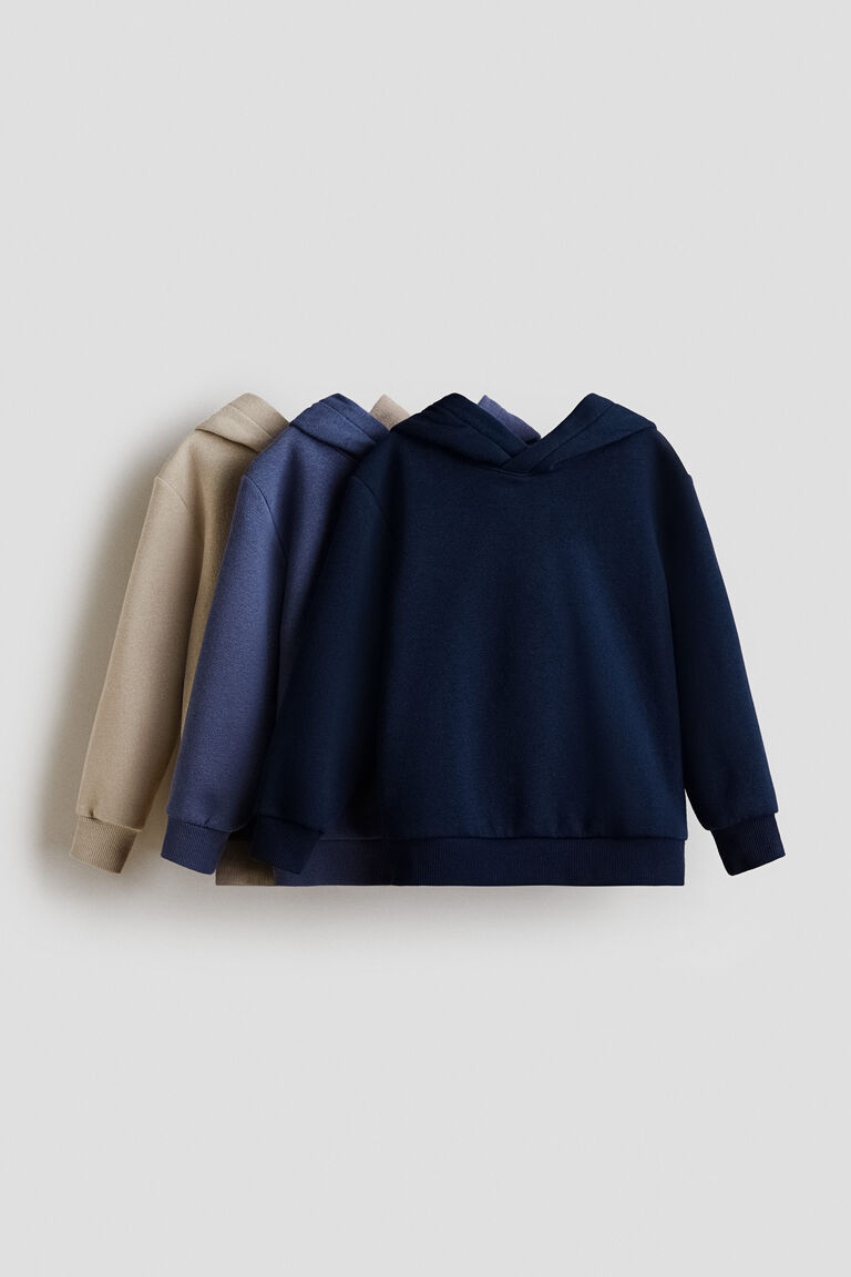 3-pack hoodies