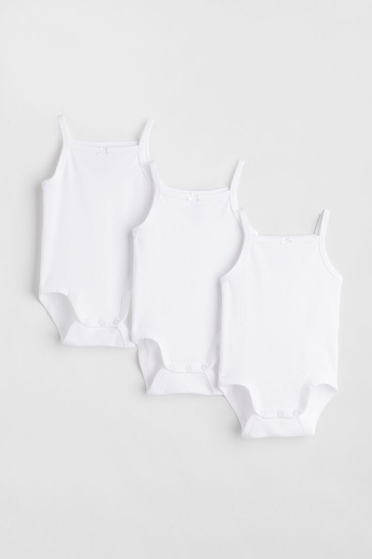 3pack cotton bodysuits
