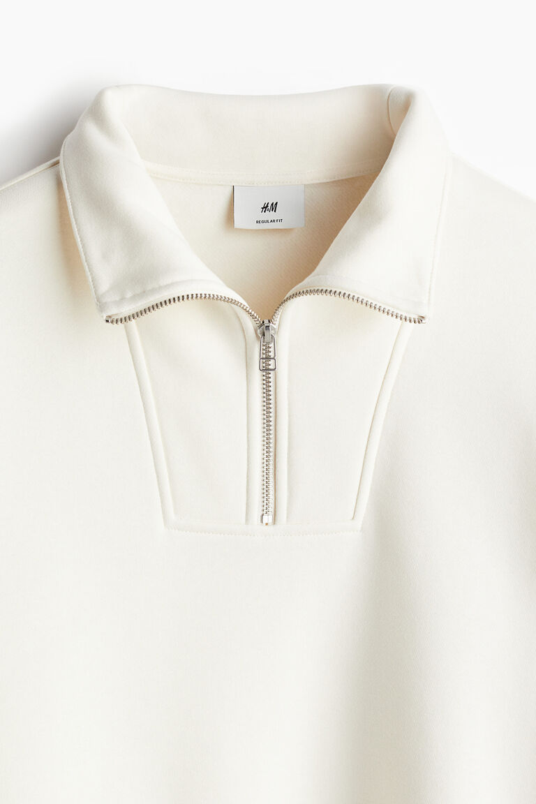 Regular Fit Zip-top sweatshirt