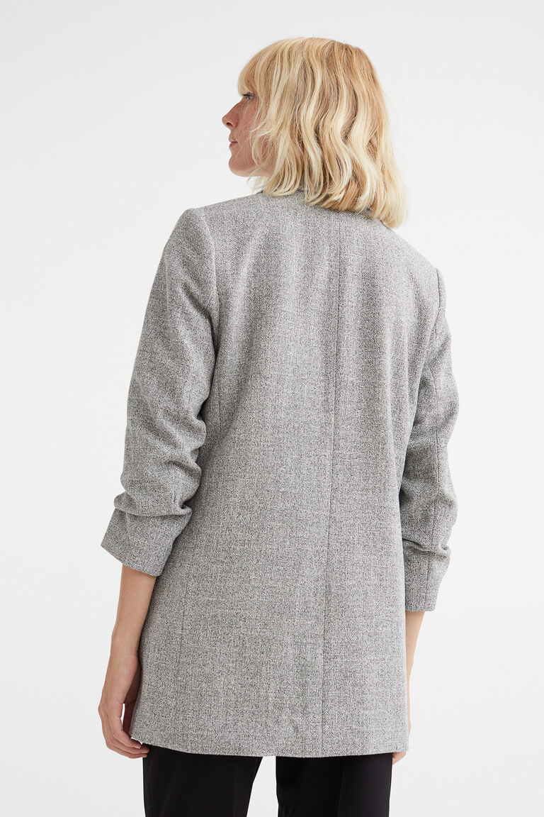 Gatheredsleeve jacket