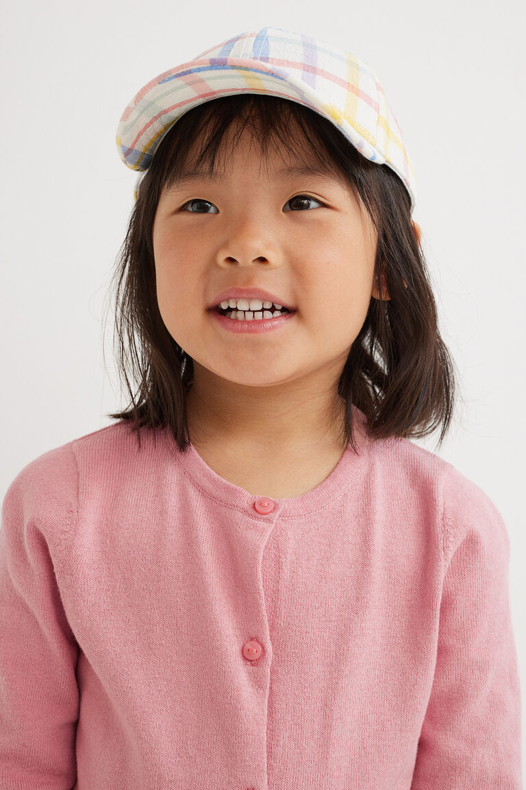 Fineknit cotton cardigan