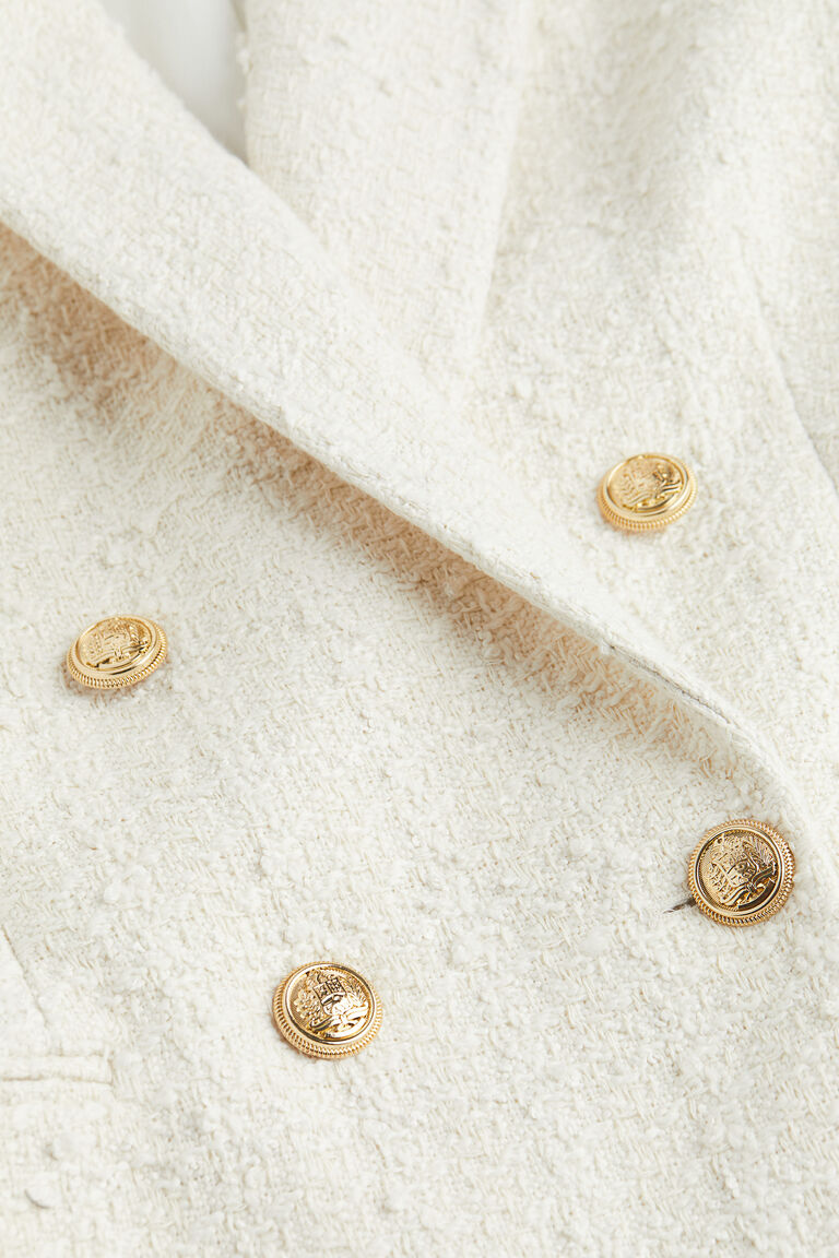 Texturedweave blazer