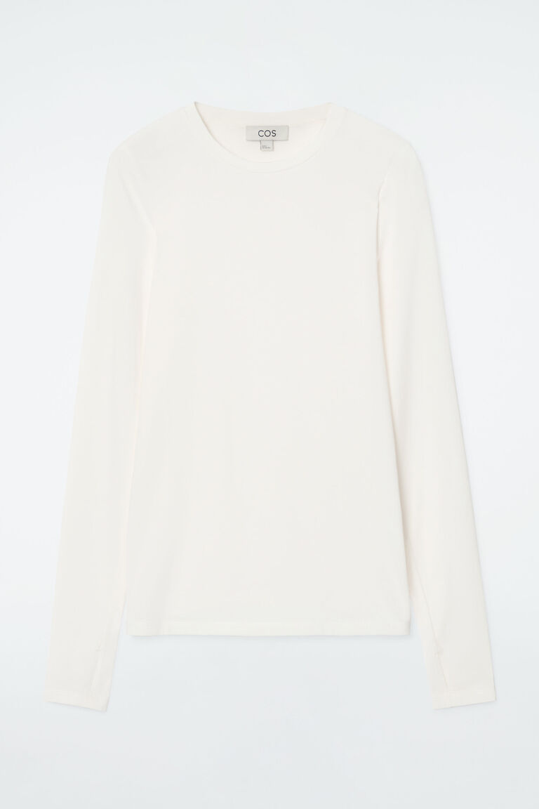 SLIM LIGHTWEIGHT LONG-SLEEVED TOP