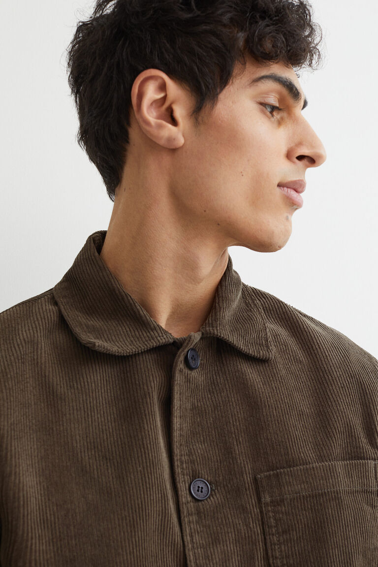 H&m corduroy shacket Clearance