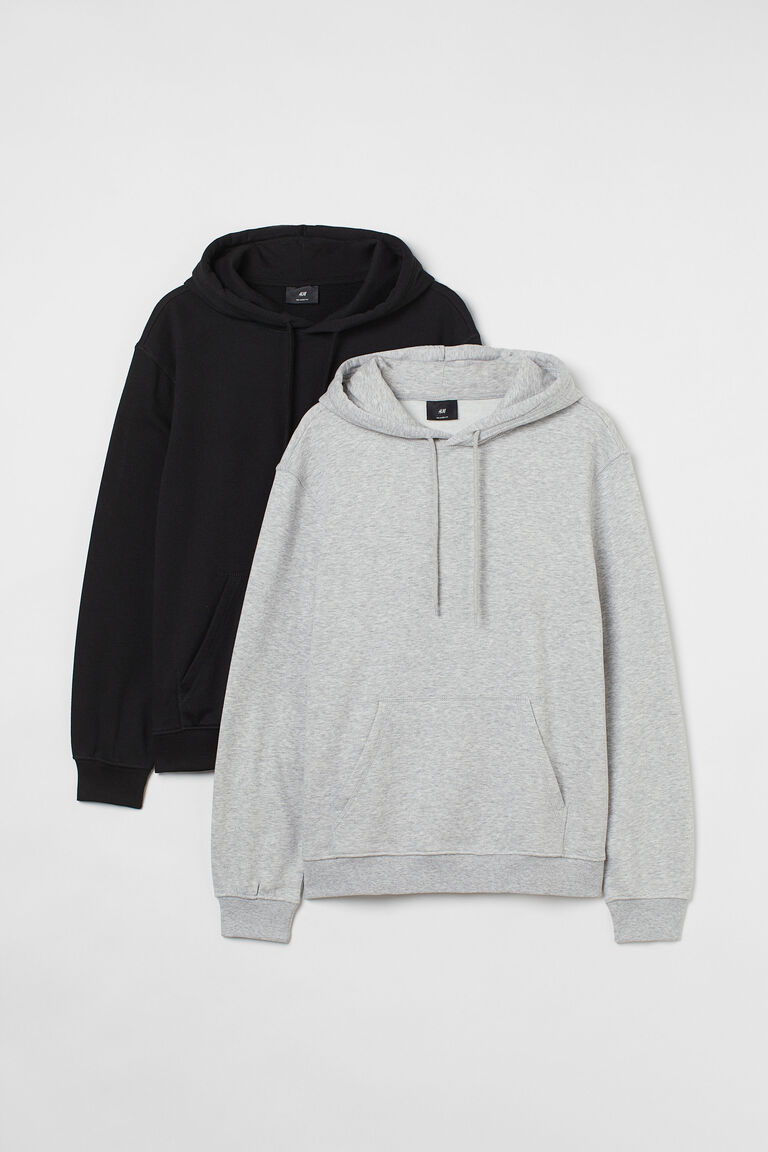 2pack Relaxed Fit hoodies