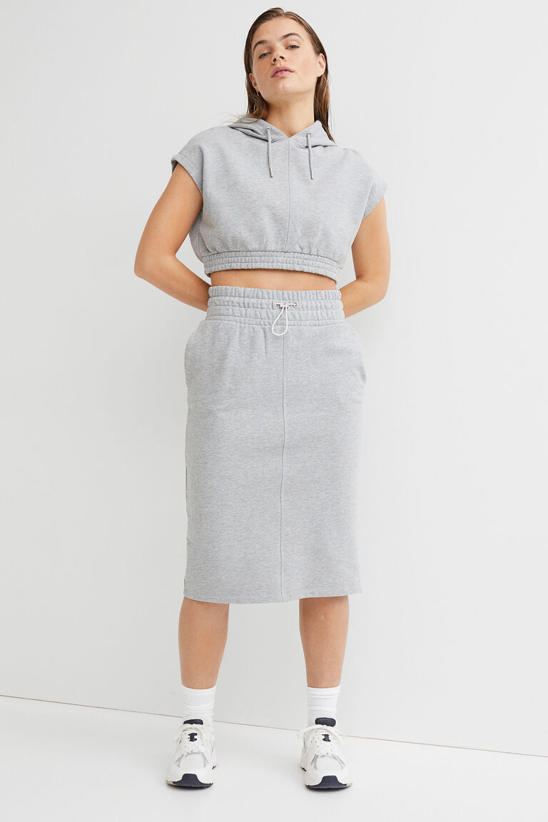 Oversized sweatshirt with skirt Clearance
