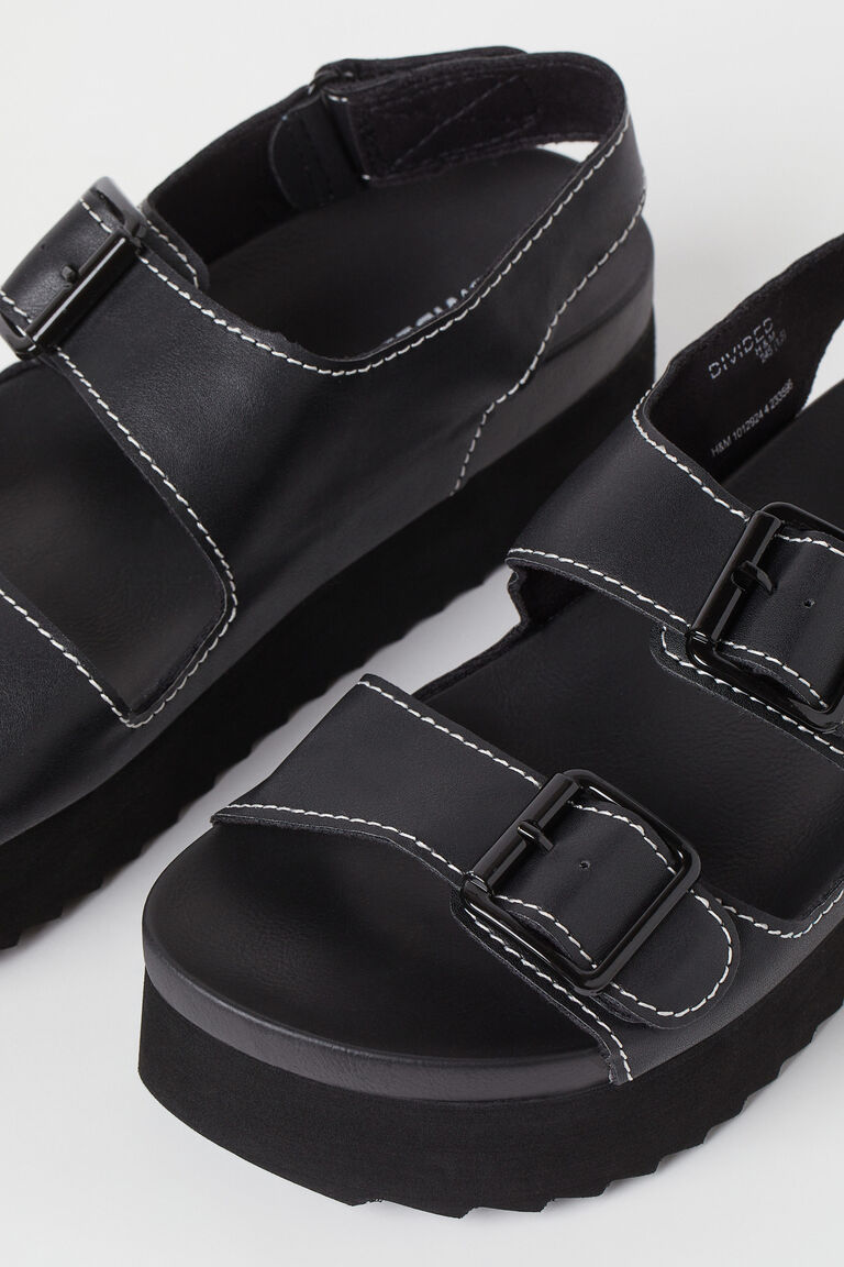 black platform sandals near me