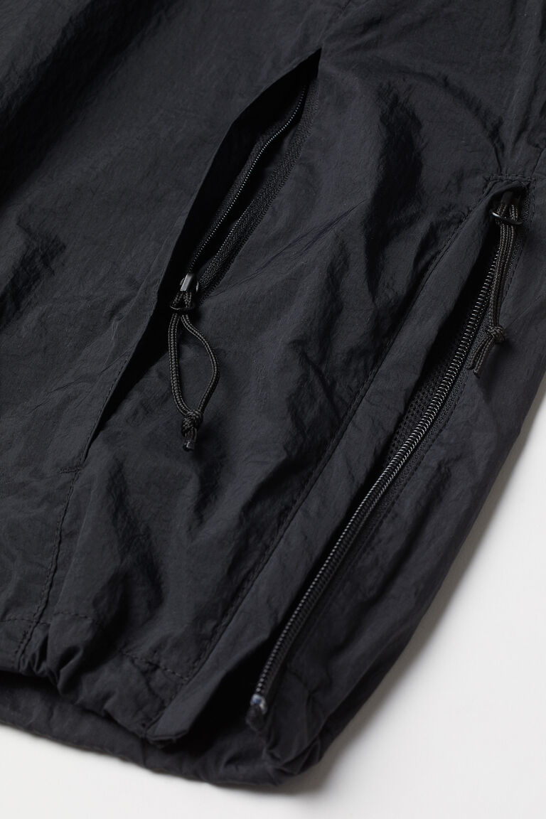 Waterrepellent popover jacket