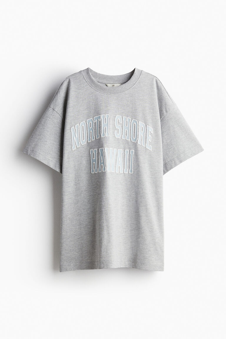 Oversized printed T-shirt