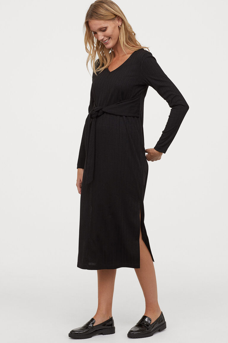 H&m mama ribbed dress Clearance