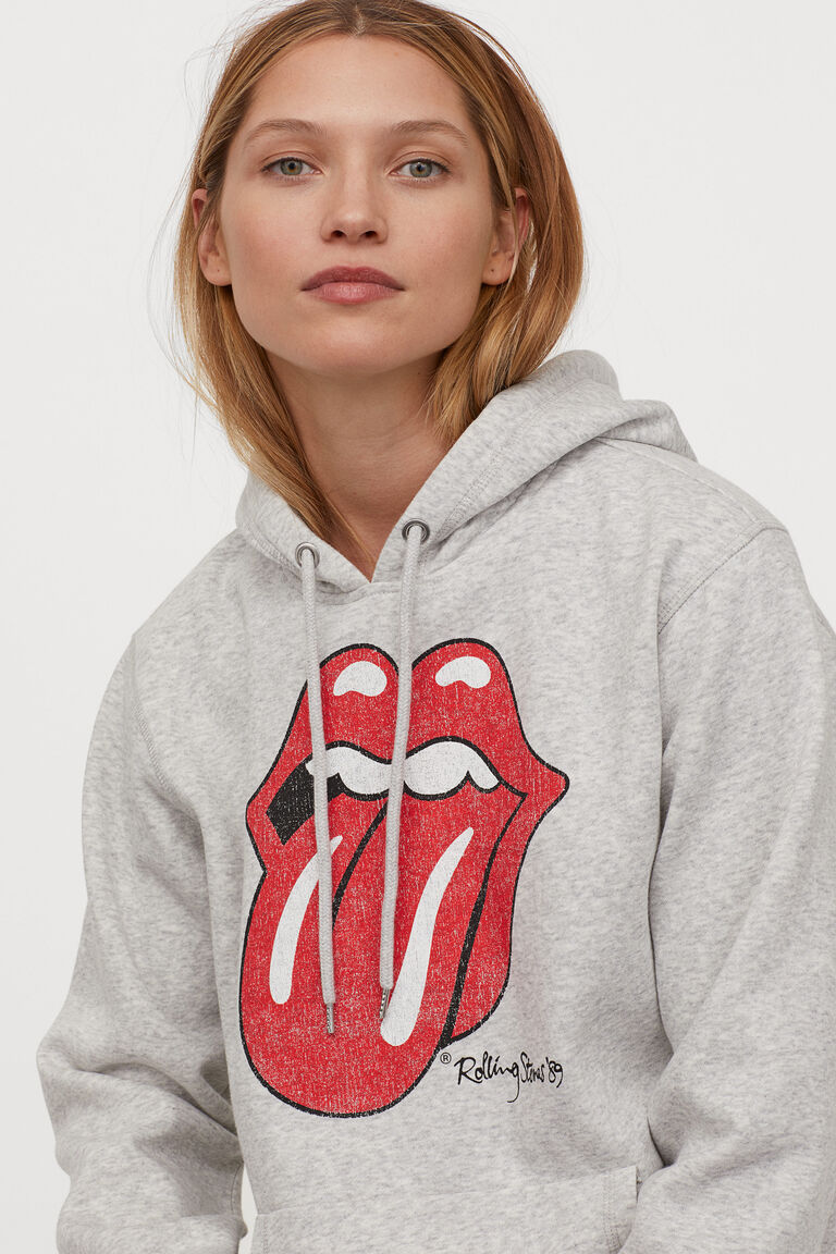 Rolling stone hoodie h&m Clearance
