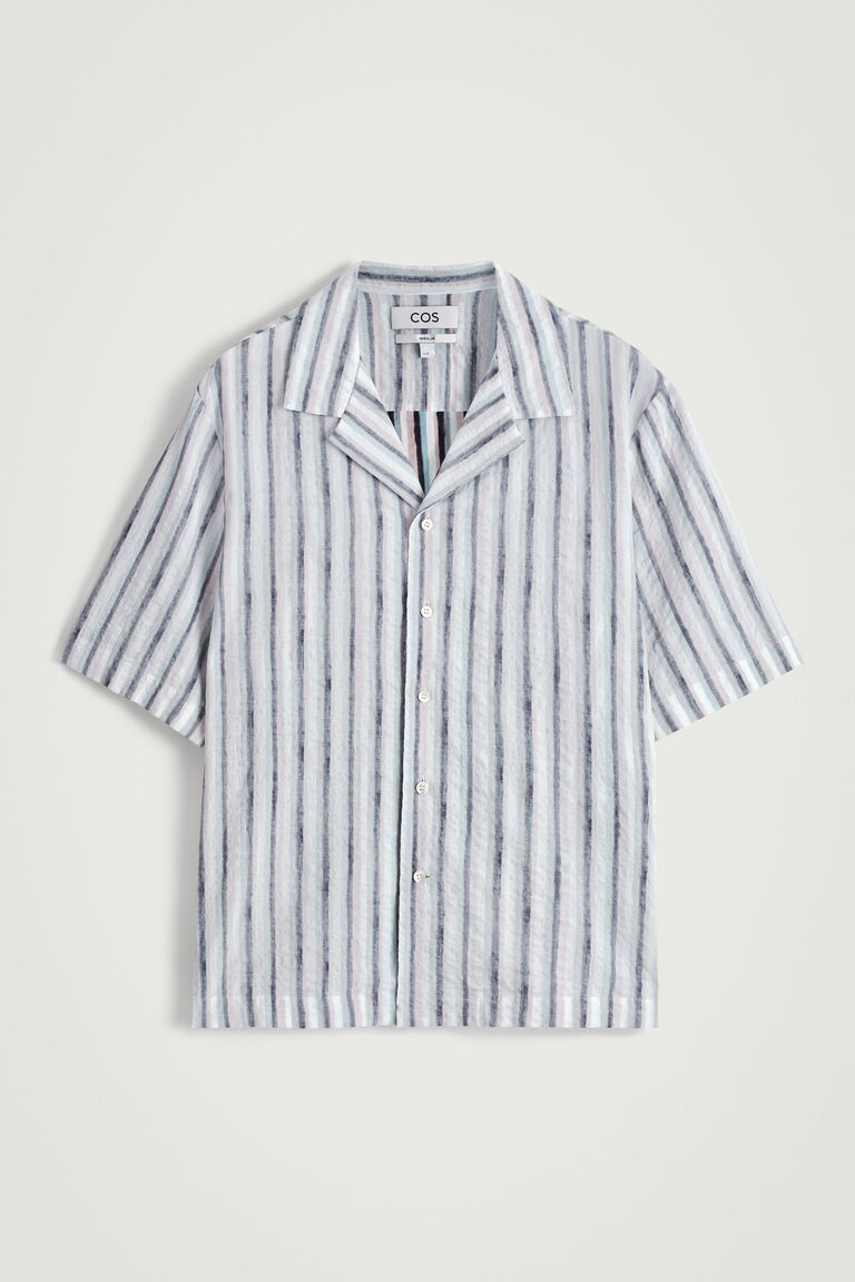 STRIPED RESORT SHIRT