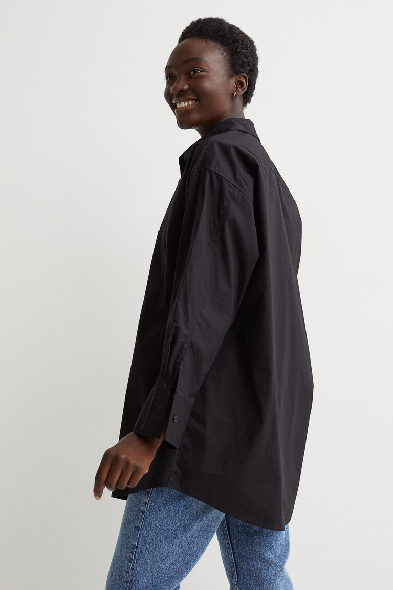 Oversized Cotton Shirt main image 1