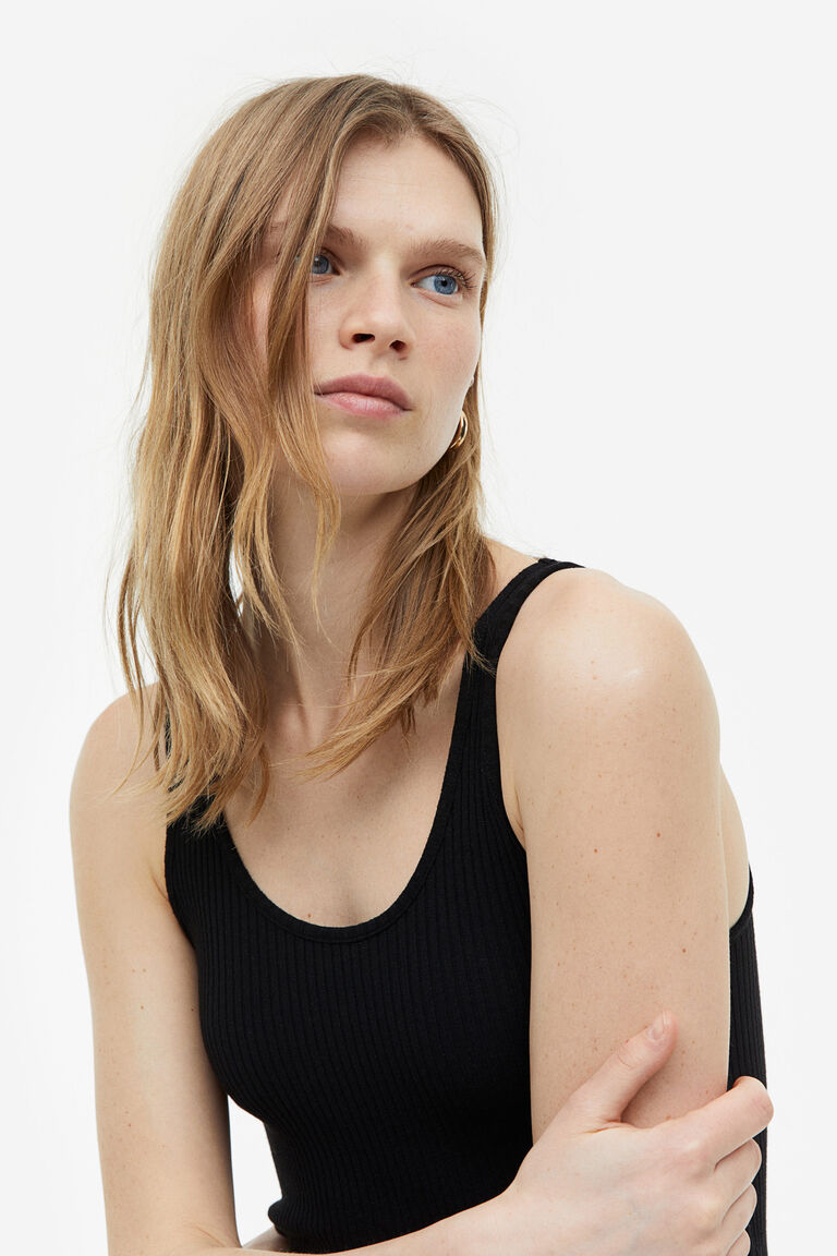 Ribbed bodycon dress