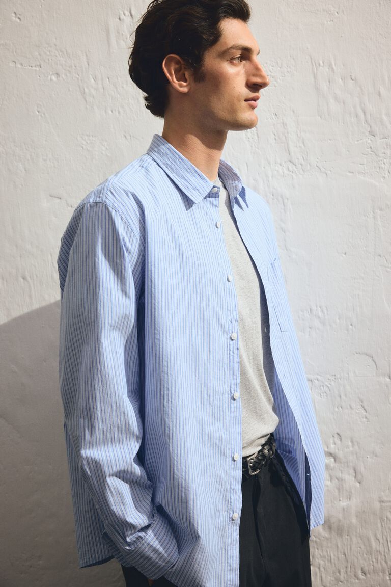 Loose Fit Poplin shirt