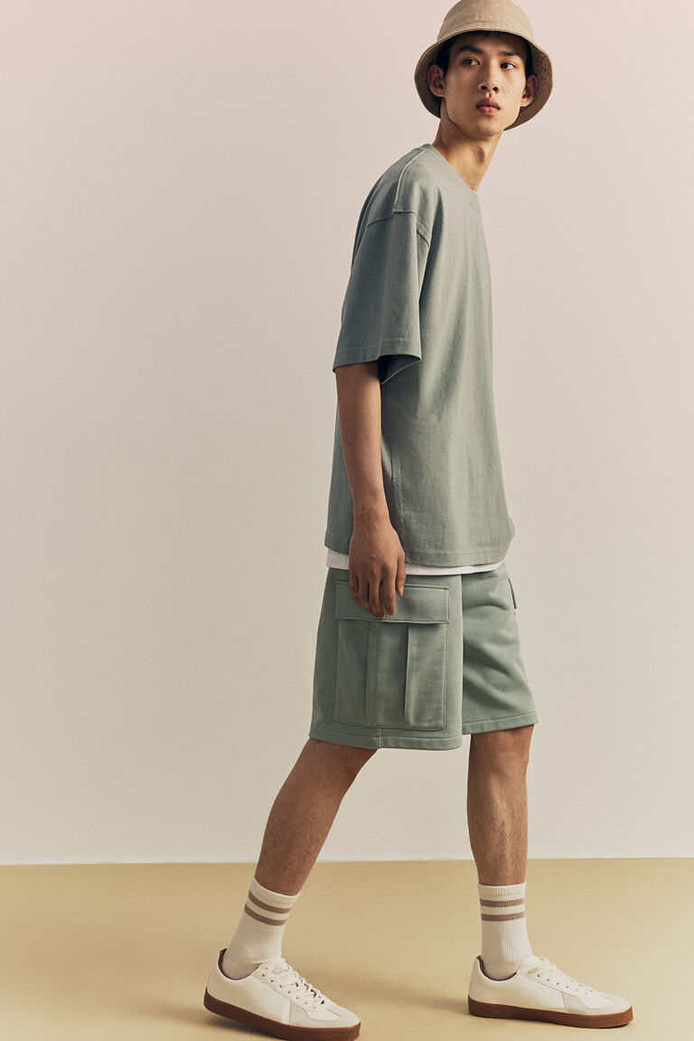 Tシャツ・カットソー HUECLOSET Loose Fit T 25KERO183 Loose Fit T-shirt