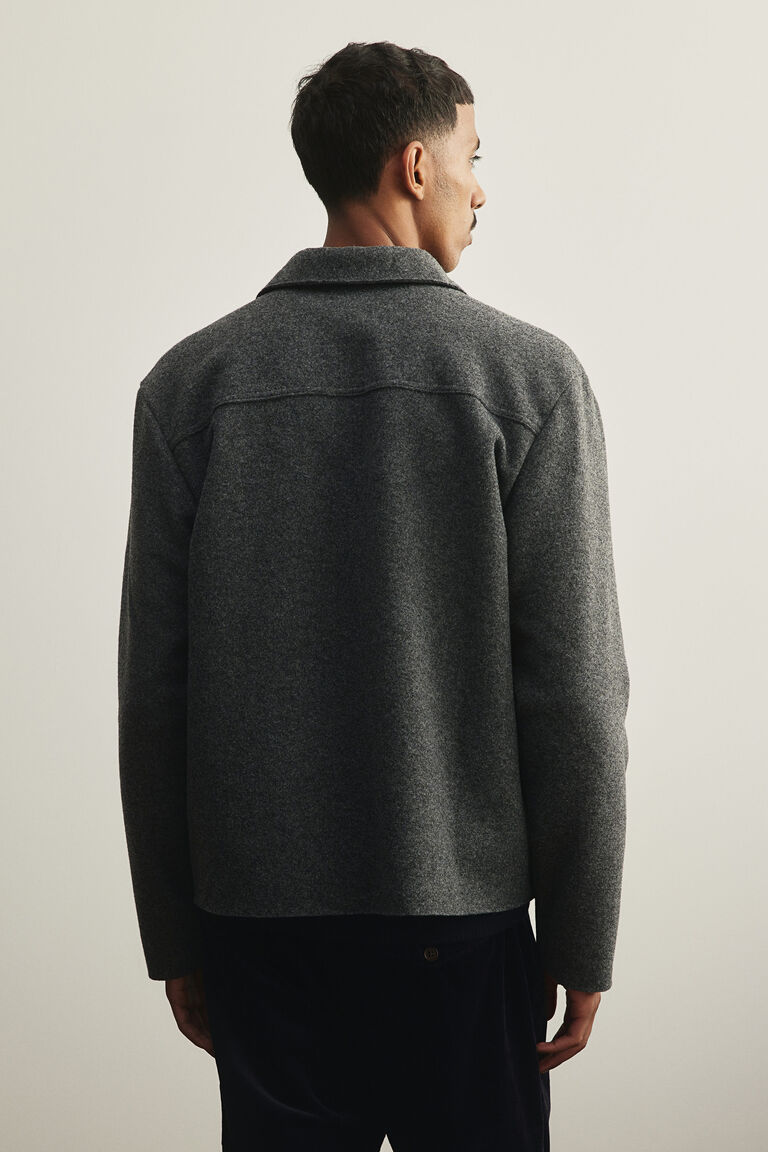 GAUZE LAYERED SLEEVE JACKET – THE SHOP YOHJI YAMAMOTO