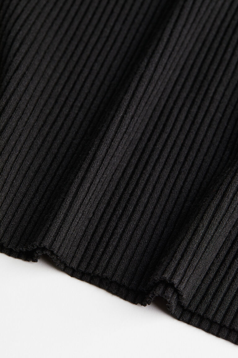 Ribbed Jersey Side Cutout Dress main image 0