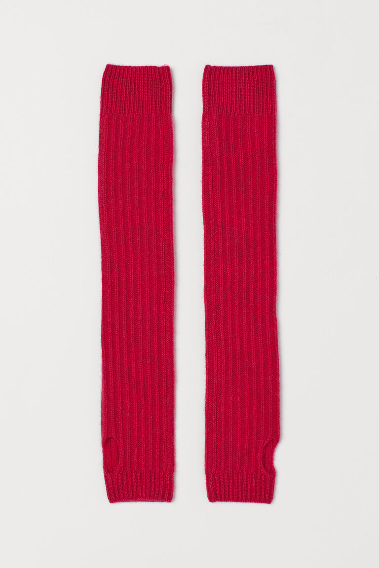 Cashmere wrist warmers