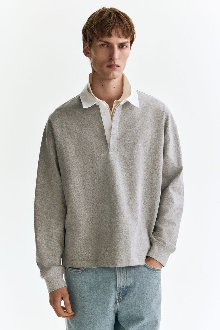 Loose Fit Cotton polo shirt