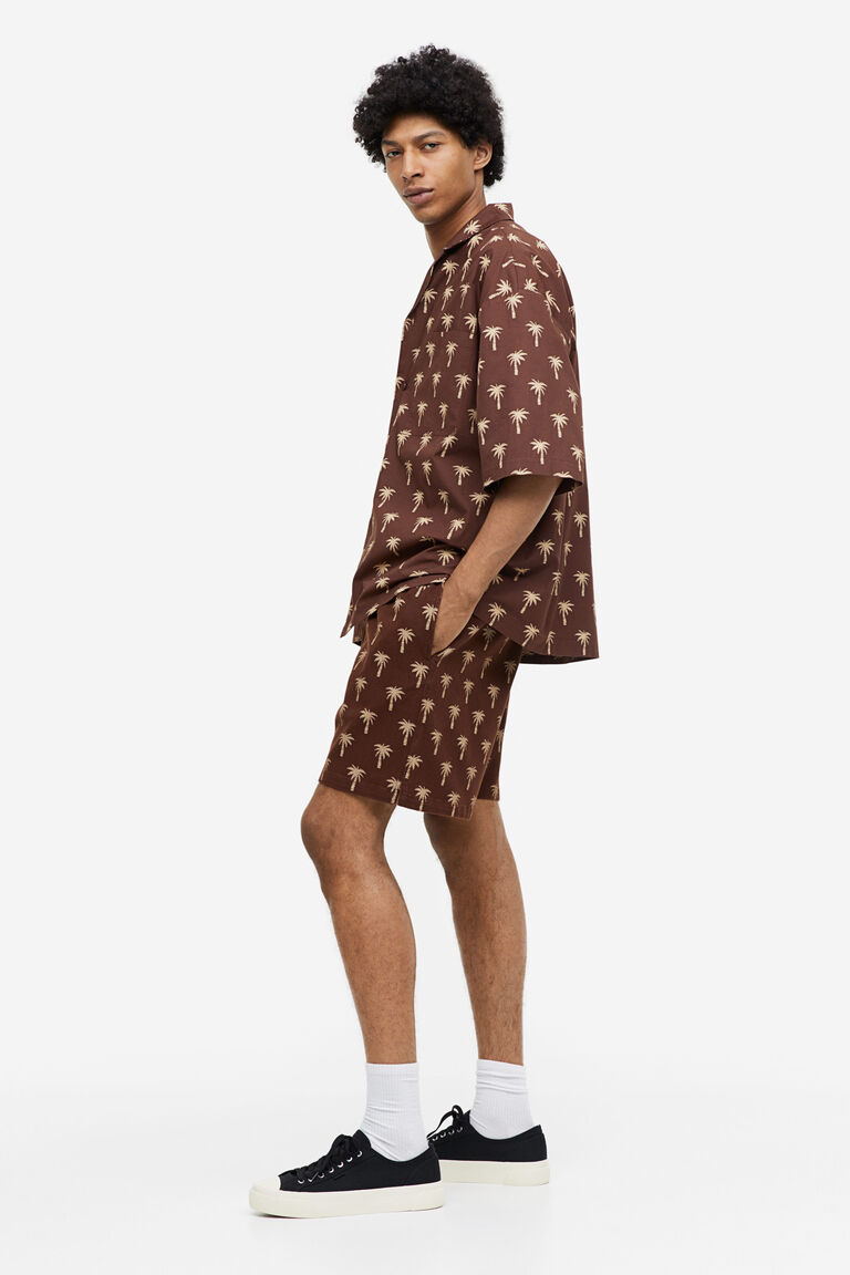 Elchic Relaxed Chic Crop Top and Comfort Elastic Shorts Set