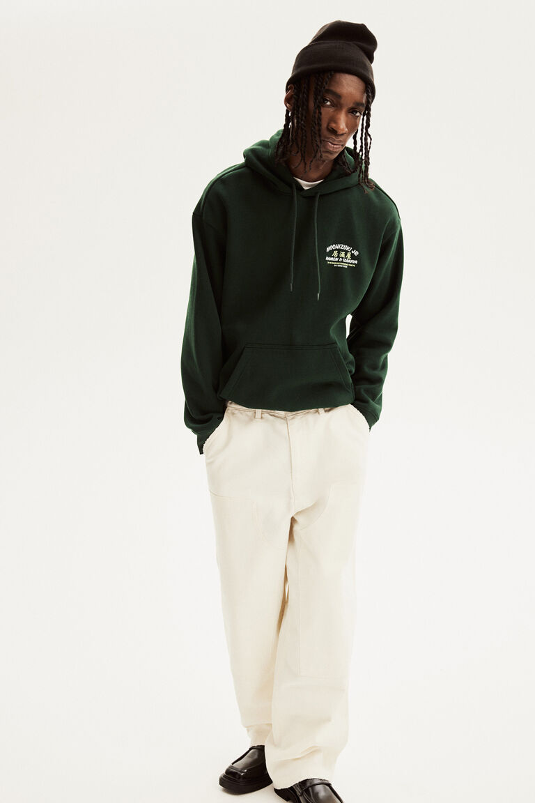Loose Fit Printed hoodie