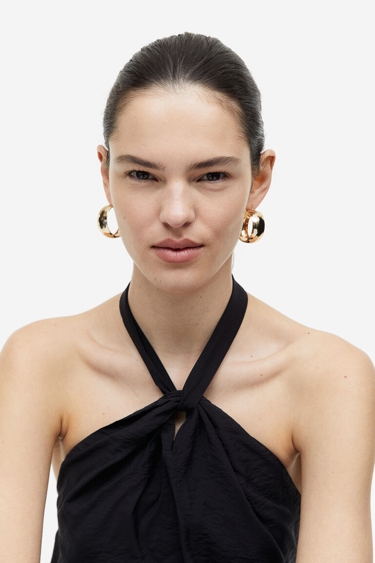Halterneck dress