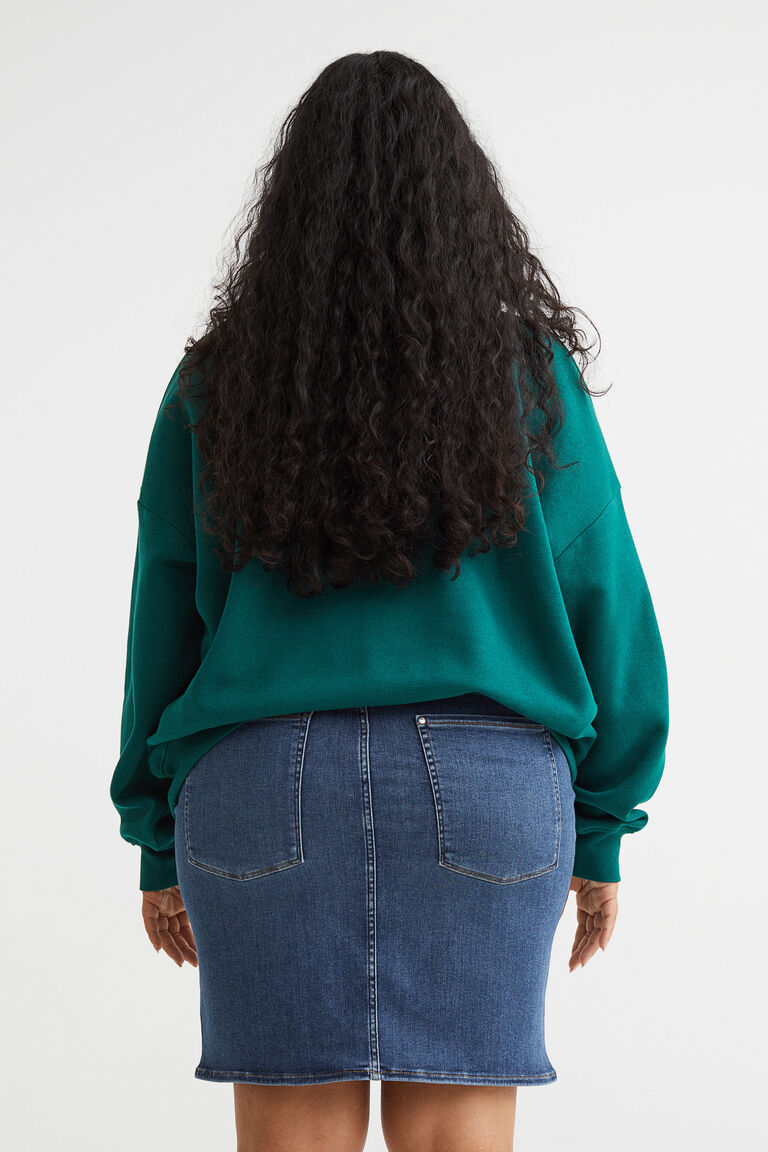H&M+ True To You denim skirt